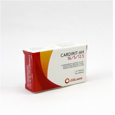 CARDIRIT AH 16/5/12.5MG 30 TABLETAS
