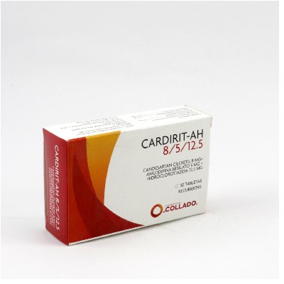CARDIRIT AH 8/5/12.5MG 30 TABLETAS