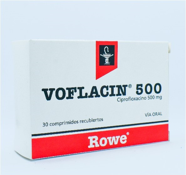 VOFLACIN 500MG 30 COMPRIMIDOS C/U (CADA UNIDAD)