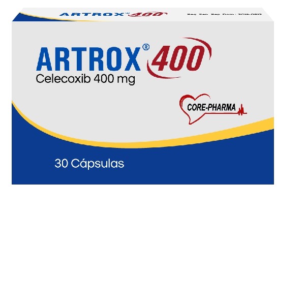 ARTROX 400MG 30 CAPLETAS C/U (CADA UNIDAD)