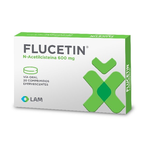 FLUCETIN 600MG 20 COMPRIMIDOS EFERVECENTE C/U (CADA UNIDAD)