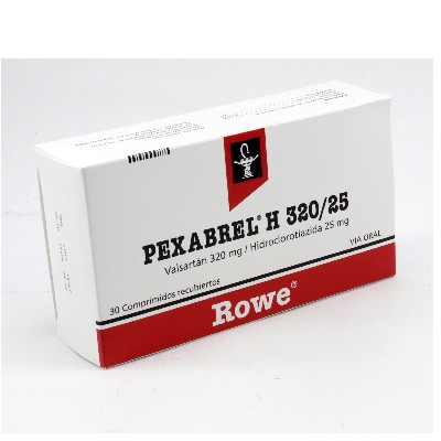 PEXABREL H 320/25MG 30 COMPRIMIDOS