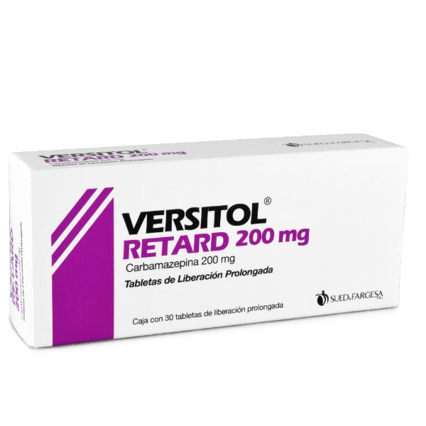 VERSITOL RETARD 200MG 30 TABLETAS