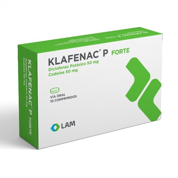 KLAFENAC P FORTE 10 COMPRIMIDOS