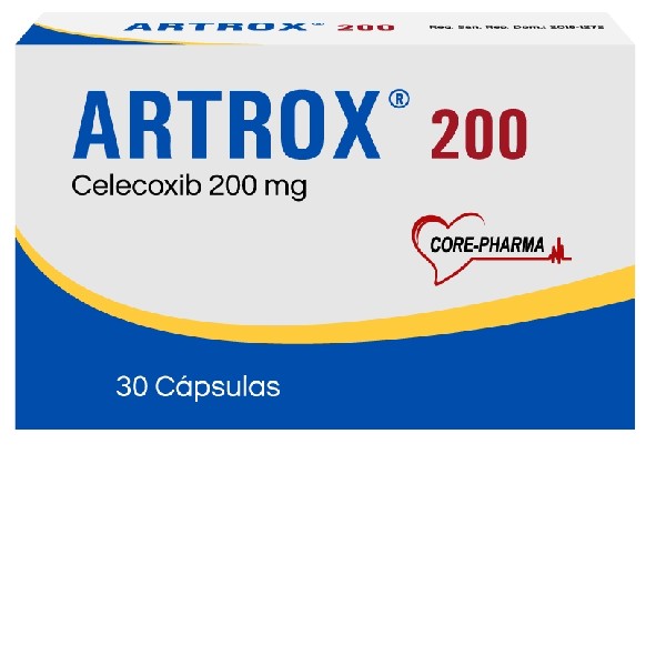 ARTROX 200MG 30 CAPSULAS C/U (CADA UNIDAD)