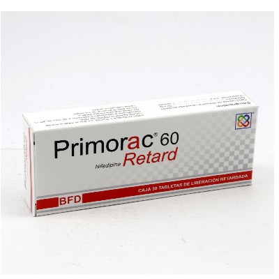 PRIMORAC RETARD 60MG 30 TABLETAS C/B (CADA BLISTER)
