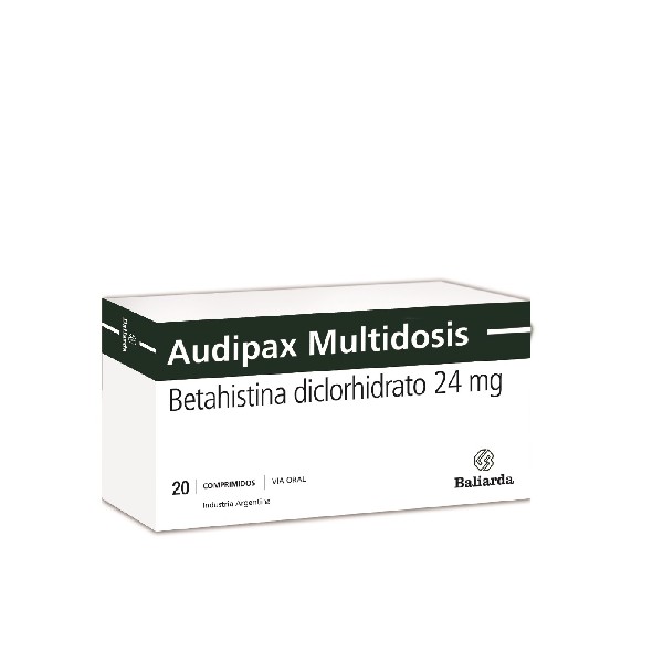 AUDIPAX MULTIDOSIS 24MG 20 COMPRIMIDOS