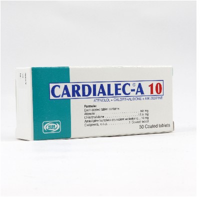 CARDIALEC A 10MG 30 TABLETAS