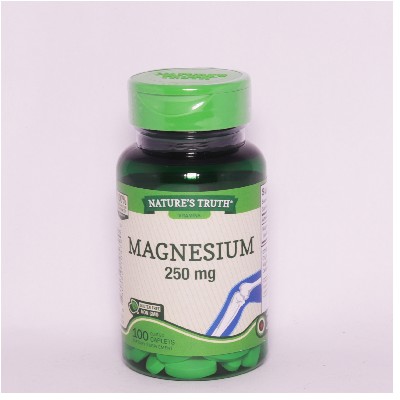 MAGNESIO 250MG 100 TABLETAS NATURES TRUTH