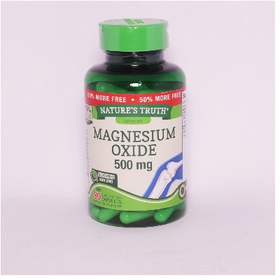 MAGNESIO 500MG 90 CAPSULAS NATURES TRUTH