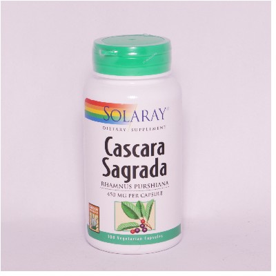 CASCARA SAGRADA 450MG SOLARAY 100 CAPSULAS