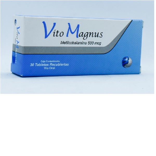 VITO MAGNUS 500MCG 30 TABLETAS