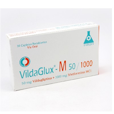 VILDAGLUX M 50/1000MG 30 CAPLETAS