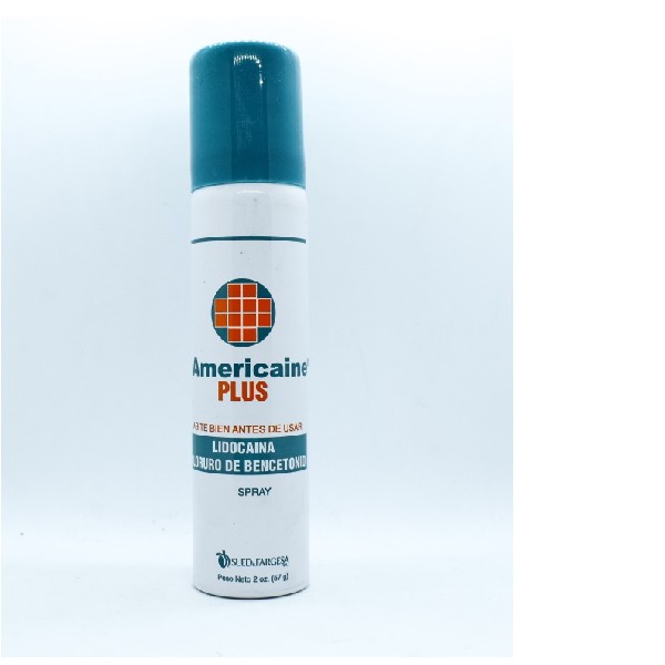 AMERICAINE PLUS SPRAY 2OZ (57G)