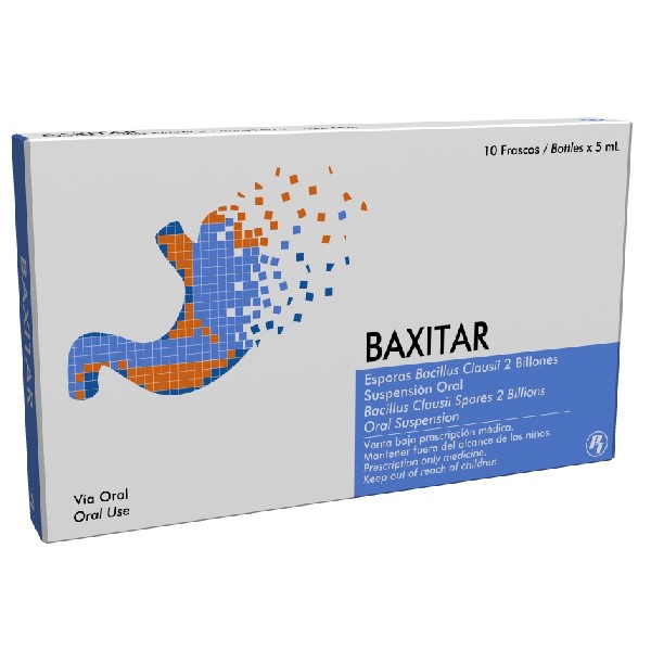 BAXITAR 10 AMPOLLAS VIALES 5ML