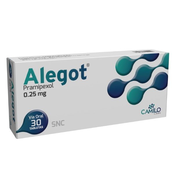 ALEGOT 0.25MG 30 TABLETAS