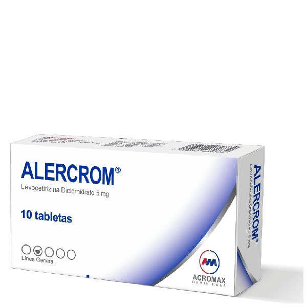 ALERCROM 5MG 10 TABLETAS