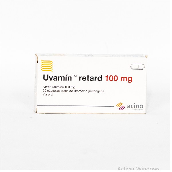 UVAMIN RETARD 100MG 20 CAPSULAS