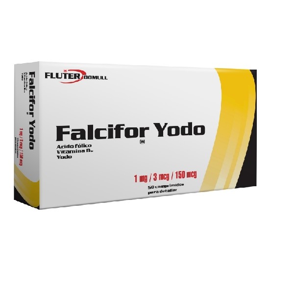 FALCIFOR YODO 50 COMPRIMIDOS C/B (CADA BLISTER)