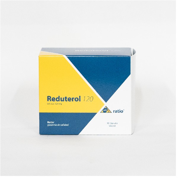 REDUTEROL 120MG 90 CAPSULAS C/B (CADA BLISTER)** (ORLISTAT)