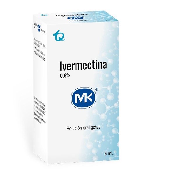IVERMECTINA MK 6 MG GOTAS 5ML