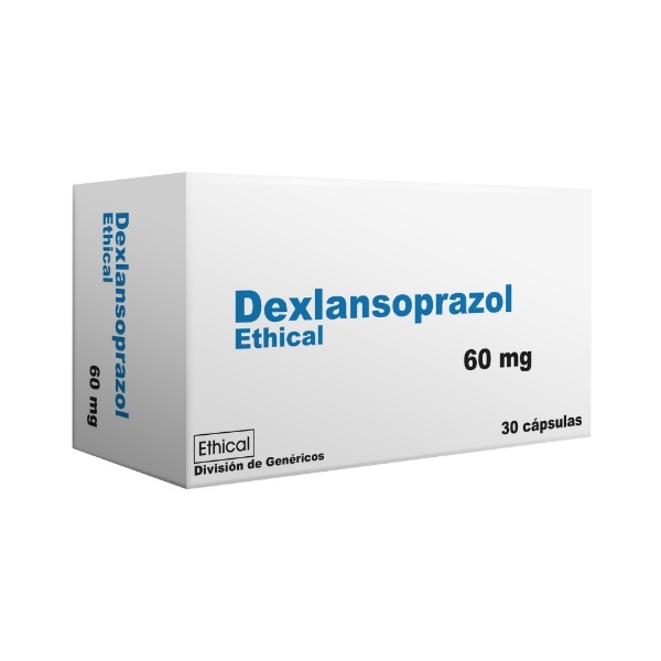 DEXLANSOPRAZOL ETHICAL 60MG 30 CAPSULAS C/B (CADA BLISTER)(6)