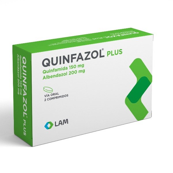 QUINFAZOL PLUS 2 COMPRIMIDOS