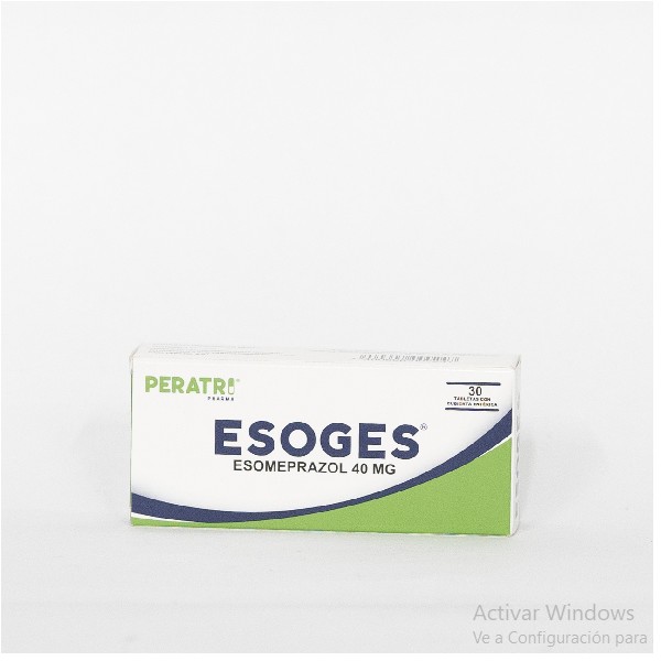 ESOGES 40MG 30 TABLETAS C/B (CADA BLISTER)