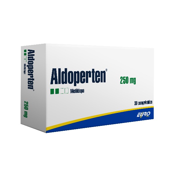 ALDOPERTEN 250MG 30 COMPRIMIDOS