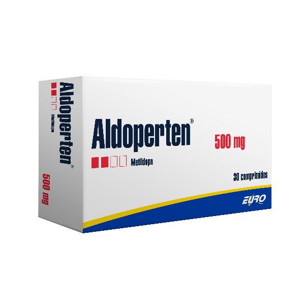 ALDOPERTEN 500MG 30 COMPRIMIDOS