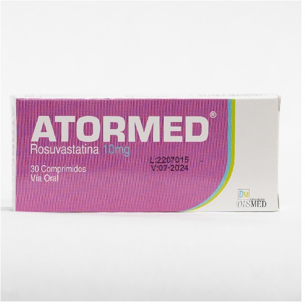 ATORMED 10MG 30 COMPRIMIDOS C/B (CADA BLISTER)