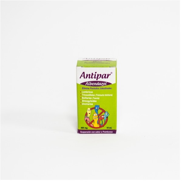 ANTIPAR SUSPENSION 10ML* (ALBENDAZOL)