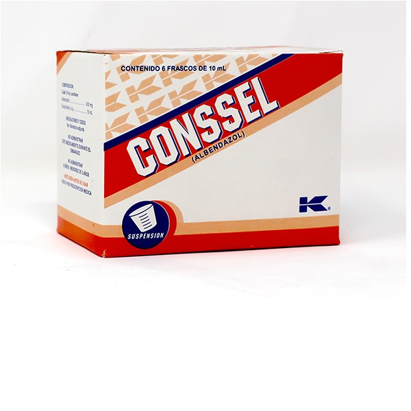 CONSSEL SUSPENSION 10ML C/U (CADA UNIDAD)