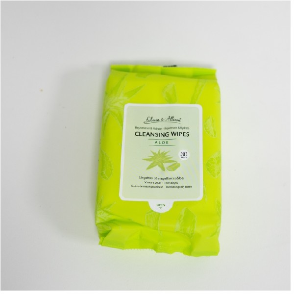 MAKEUP CLEANSING WIPES ALOE 30 UNIDADES