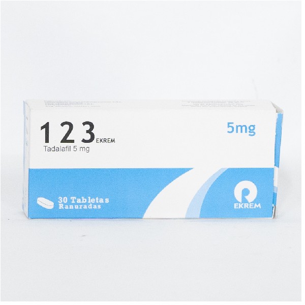 123EKREM 5MG 30 TABLETAS C/U (CADA UNIDAD)