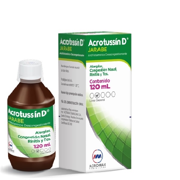 ACROTUSSIN D JARABE 120ML