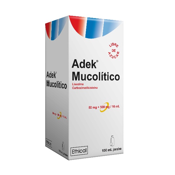 ADEK MUCOLITICO JARABE 100ML