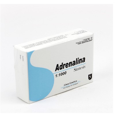 ADRENALINA 3 AMPOLLAS C/U (CADA UNIDAD)