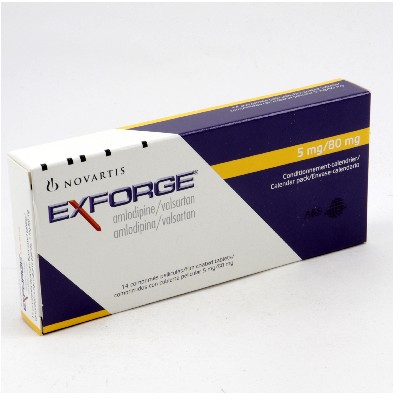 EXFORGE FCT 5/80MG 14 COMPRIMIDOS
