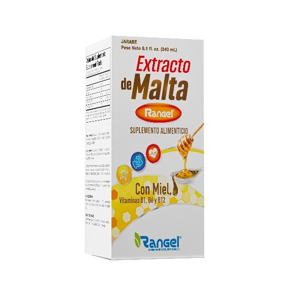 EXTRACTO DE MALTA CON MIEL RANGEL JARABE 240ML
