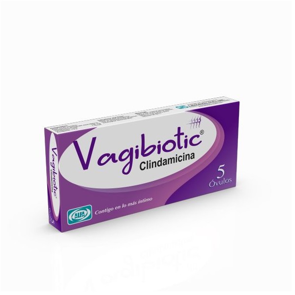 VAGIBIOTIC 100MG 5 OVULOS