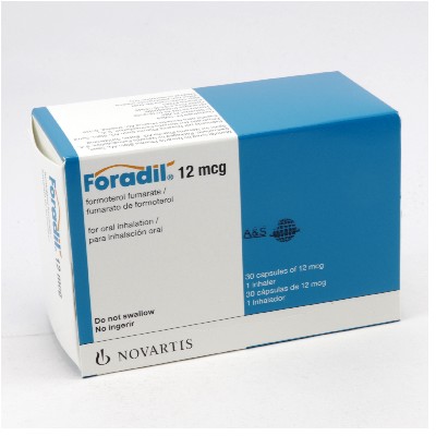 FORADIL 12MCG 30 INHALACION ORAL 30 CAPSULAS