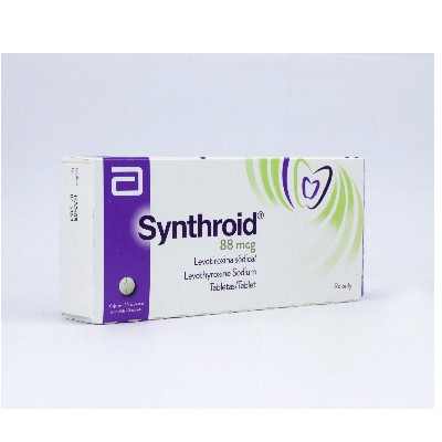 SYNTHROID 88MCG 30 TABLETAS