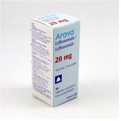 ARAVA 20 MG 30 TABLETAS