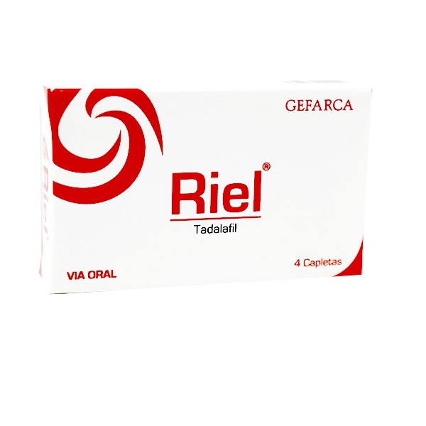RIEL 20MG 4 CAPLETAS