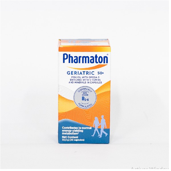 GERIATRIC PHARMATON 30 CAPSULAS