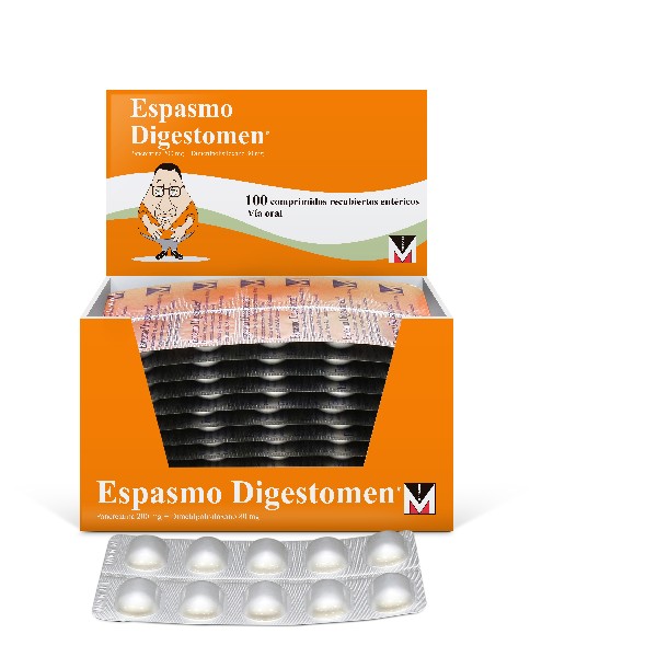 ESPASMO DIGESTOMEN 100 COMPRIMIDOS C/U (CADA UNIDAD)