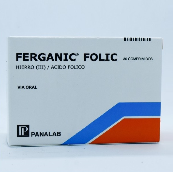 FERGANIC FOLIC 30 COMPRIMIDOS