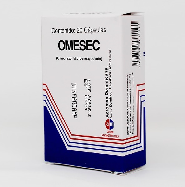 OMESEC 20MG 40 CAPSULAS C/U (CADA UNIDAD)