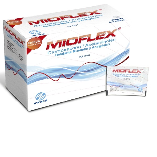 MIOFLEX TABLETAS 50 SOBRES C/U (CADA SOBRE)(2)